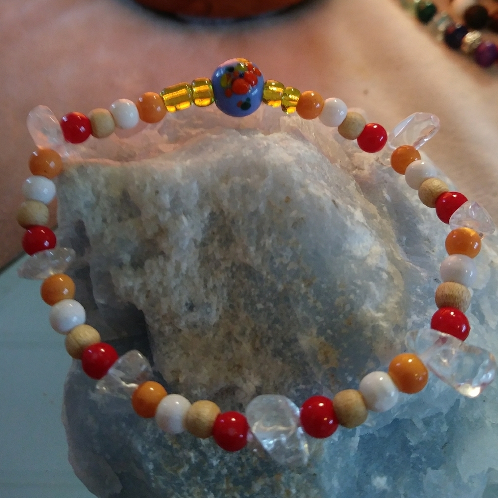 Custom made stretchy bracelet